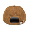 Casquette brodée en velours côtelé « Le Cap »