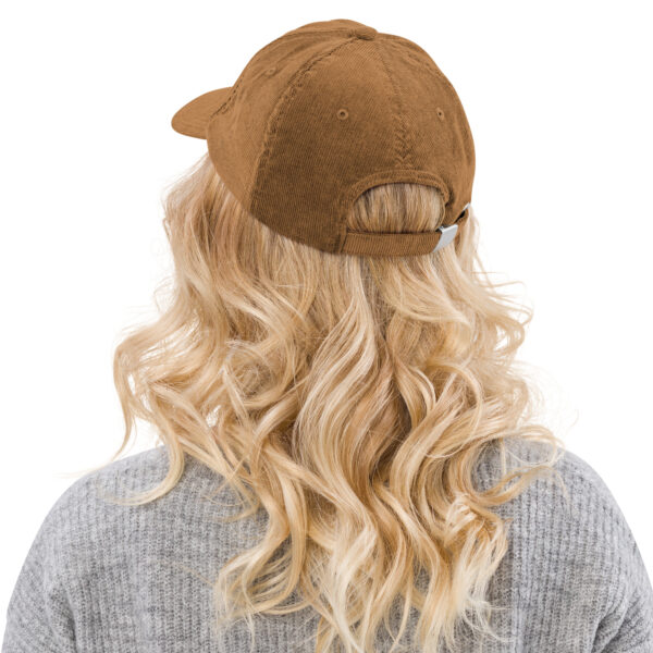 Casquette brodée en velours côtelé « Le Cap »