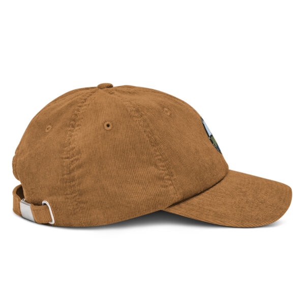 Casquette brodée en velours côtelé « Le Cap »