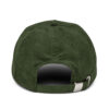 Casquette brodée en velours côtelé « Le Cap »