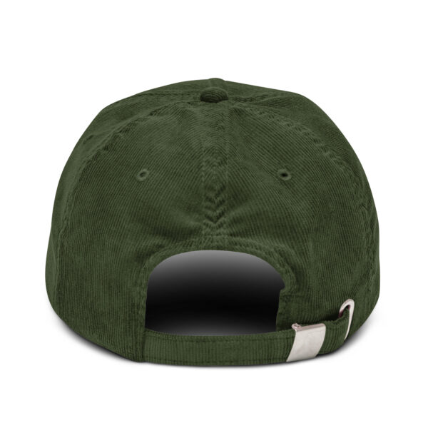Casquette brodée en velours côtelé « Le Cap »