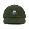 Casquette brodée en velours côtelé « Le Cap »