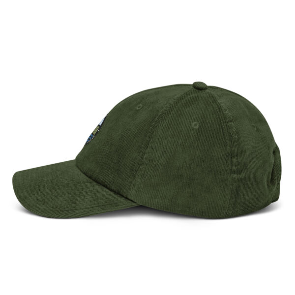 Casquette brodée en velours côtelé « Le Cap »