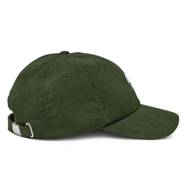 Casquette brodée en velours côtelé « Le Cap »