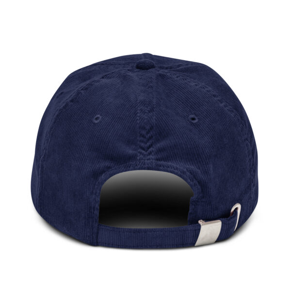 Casquette brodée en velours côtelé « Le Cap »