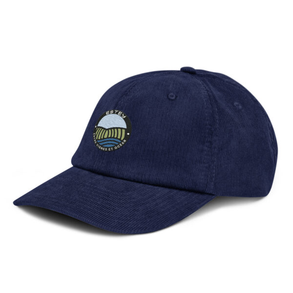 Casquette brodée en velours côtelé « Le Cap »