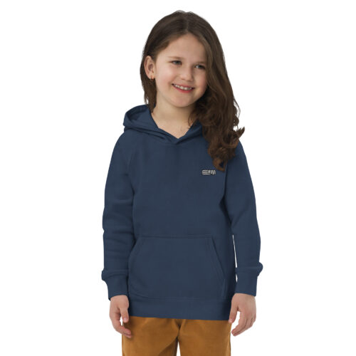 Sweat à capuche écologique « Écume »