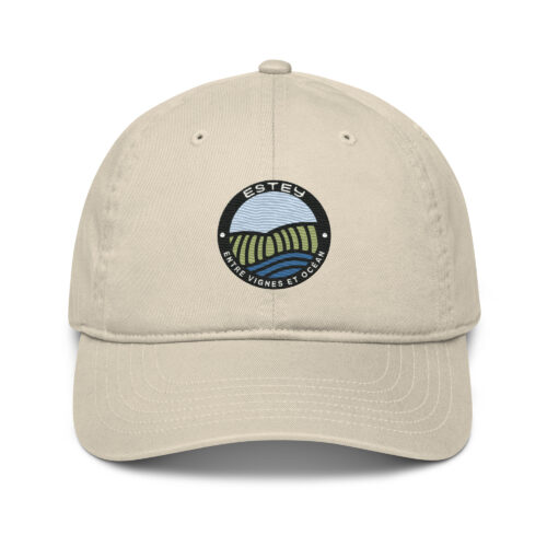 Casquette brodée "Dune" en coton bio