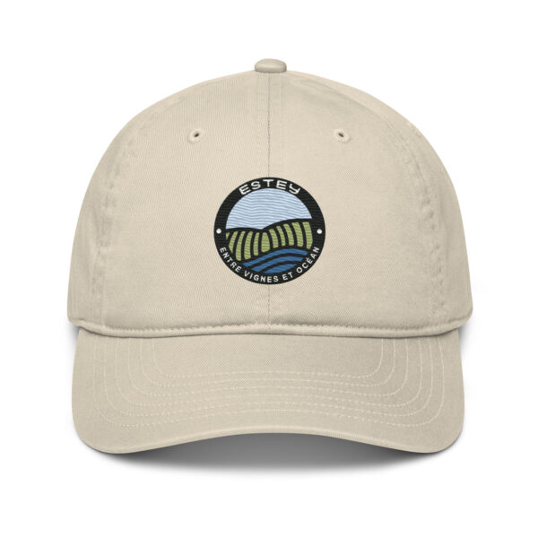 Casquette brodée "Dune" en coton bio