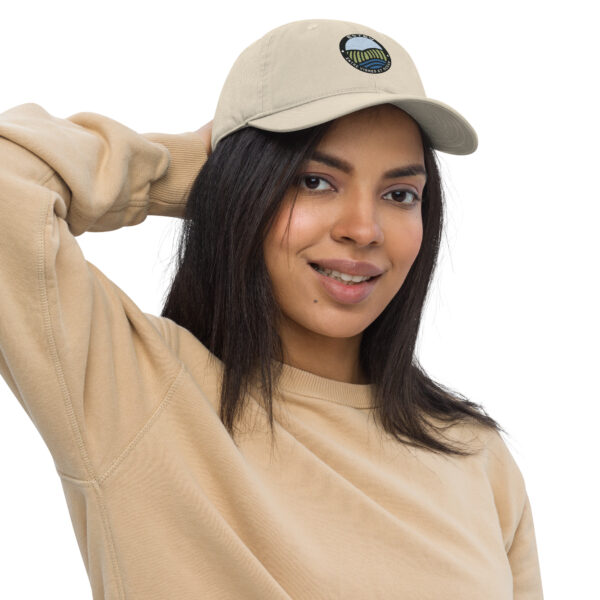 Casquette brodée "Dune" en coton bio
