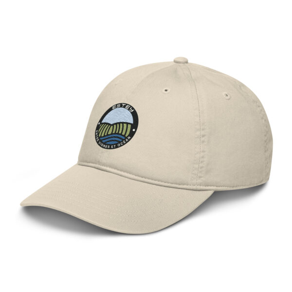 Casquette brodée "Dune" en coton bio