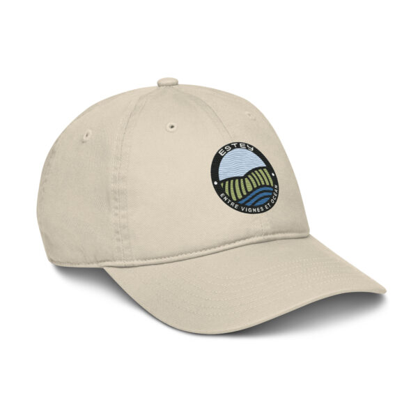 Casquette brodée "Dune" en coton bio