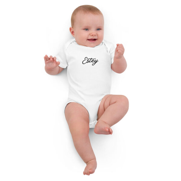 Body bébé en coton biologique « Gouttelette »
