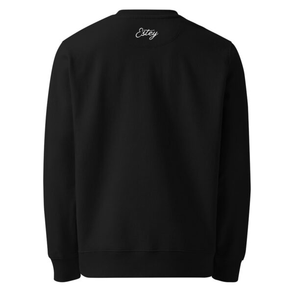 Sweat col rond brodé unisexe "Éveil" en coton bio
