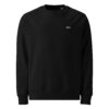 Sweat col rond brodé unisexe "Éveil" en coton bio