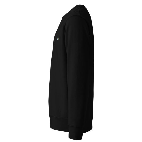 Sweat col rond brodé unisexe "Éveil" en coton bio