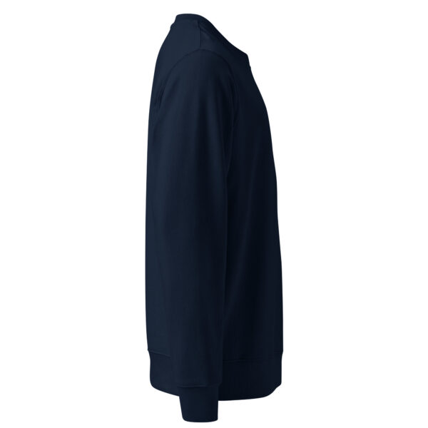 Sweat col rond brodé unisexe "Éveil" en coton bio