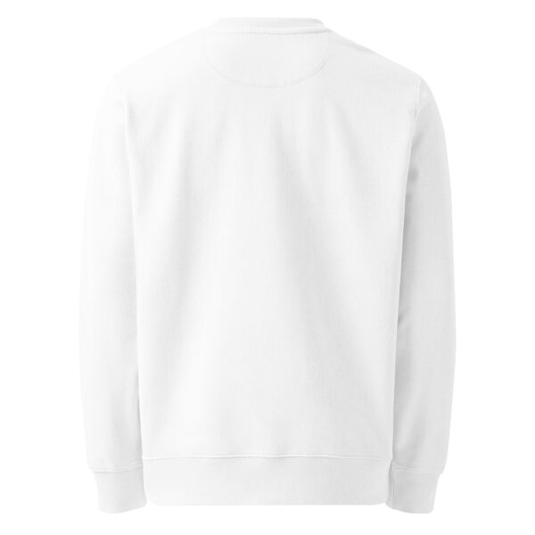 Sweat col rond brodé unisexe "Éveil" en coton bio