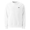 Sweat col rond brodé unisexe "Éveil" en coton bio