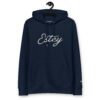 Sweat à capuche essentiel unisexe "Marée" en coton bio