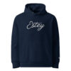 Sweat à capuche essentiel unisexe "Marée" en coton bio