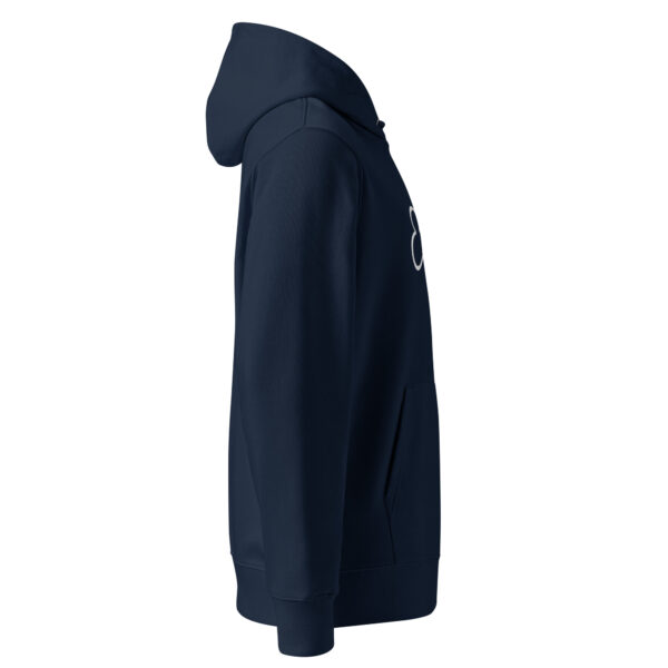Sweat à capuche essentiel unisexe "Marée" en coton bio