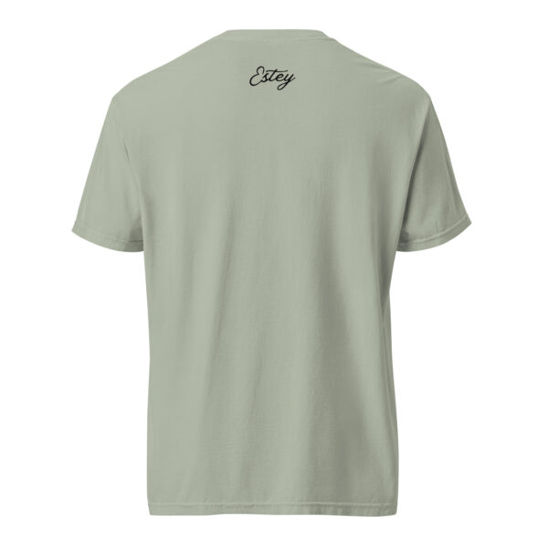 T-shirt unisexe "Sarment" en coton épais brodé