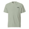 T-shirt unisexe "Sarment" en coton épais brodé