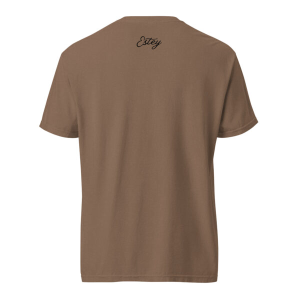 T-shirt unisexe "Sarment" en coton épais brodé