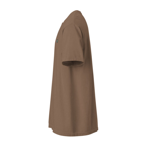 T-shirt unisexe "Sarment" en coton épais brodé