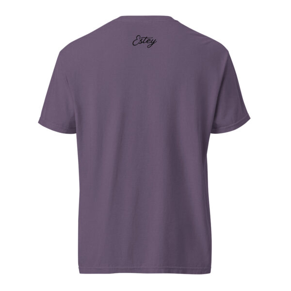 T-shirt unisexe "Sarment" en coton épais brodé