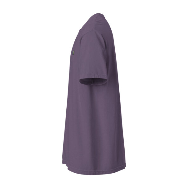 T-shirt unisexe "Sarment" en coton épais brodé