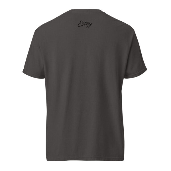 T-shirt unisexe "Sarment" en coton épais brodé