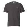 T-shirt unisexe "Sarment" en coton épais brodé