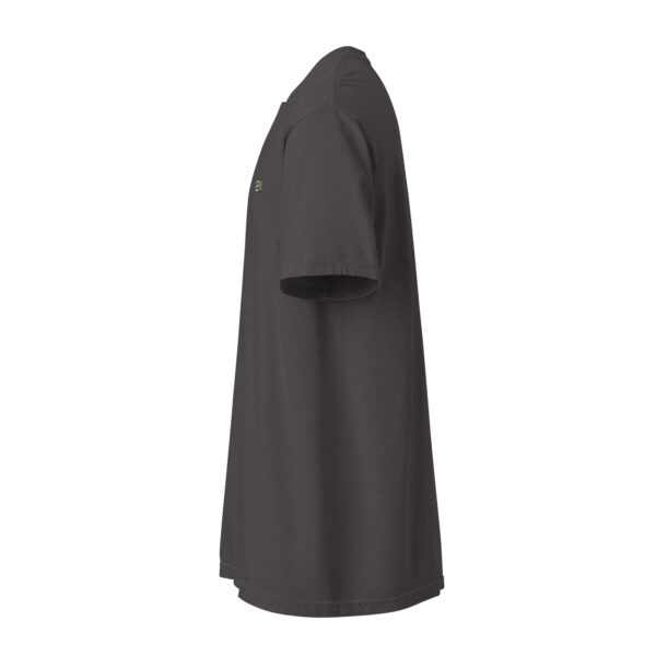 T-shirt unisexe "Sarment" en coton épais brodé