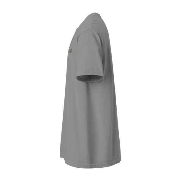 T-shirt unisexe "Sarment" en coton épais brodé
