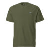 T-shirt unisexe "Sarment" en coton épais brodé
