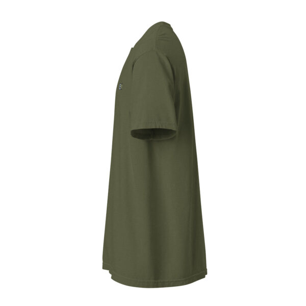 T-shirt unisexe "Sarment" en coton épais brodé