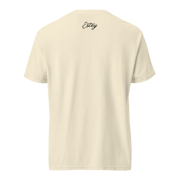 T-shirt unisexe "Sarment" en coton épais brodé