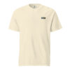 T-shirt unisexe "Sarment" en coton épais brodé
