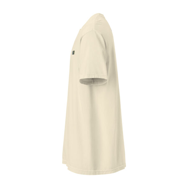 T-shirt unisexe "Sarment" en coton épais brodé