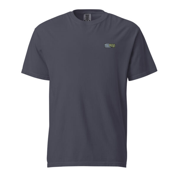 T-shirt unisexe "Sarment" en coton épais brodé