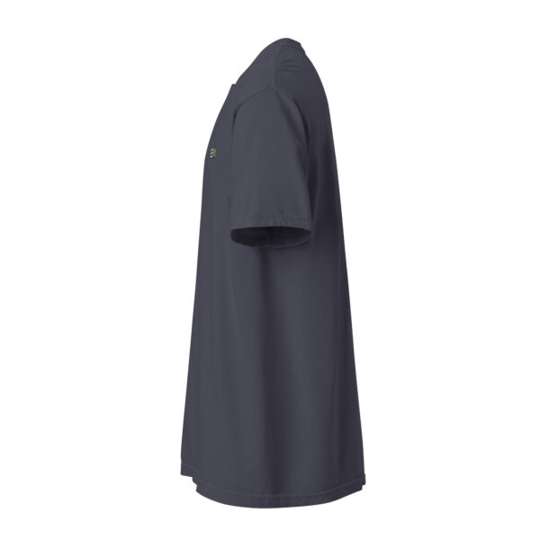T-shirt unisexe "Sarment" en coton épais brodé