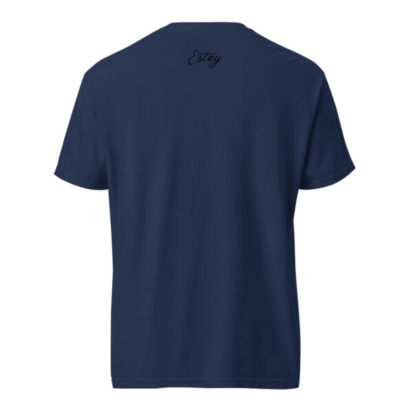 T-shirt unisexe "Sarment" en coton épais brodé