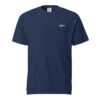 T-shirt unisexe "Sarment" en coton épais brodé