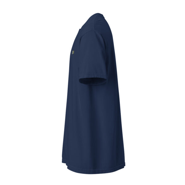 T-shirt unisexe "Sarment" en coton épais brodé