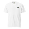 T-shirt unisexe "Sarment" en coton épais brodé