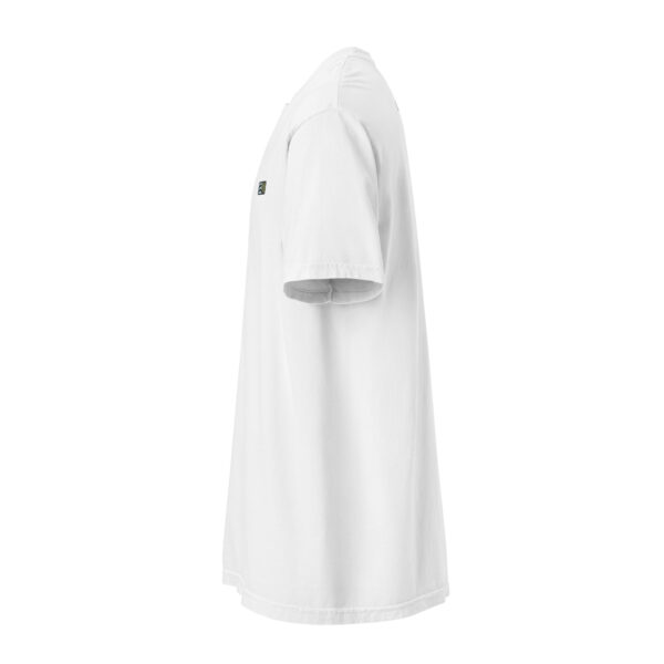 T-shirt unisexe "Sarment" en coton épais brodé