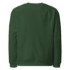 Sweat col rond imprimé unisexe "Genèse" en coton bio