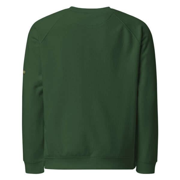 Sweat col rond imprimé unisexe "Genèse" en coton bio